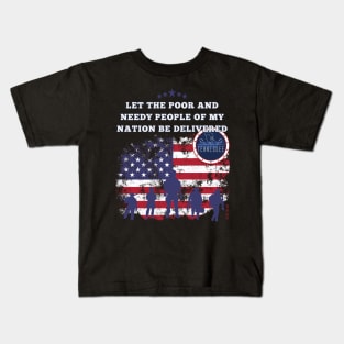 Tennessee-Let the poor and needy people of my nation be delivered Kids T-Shirt